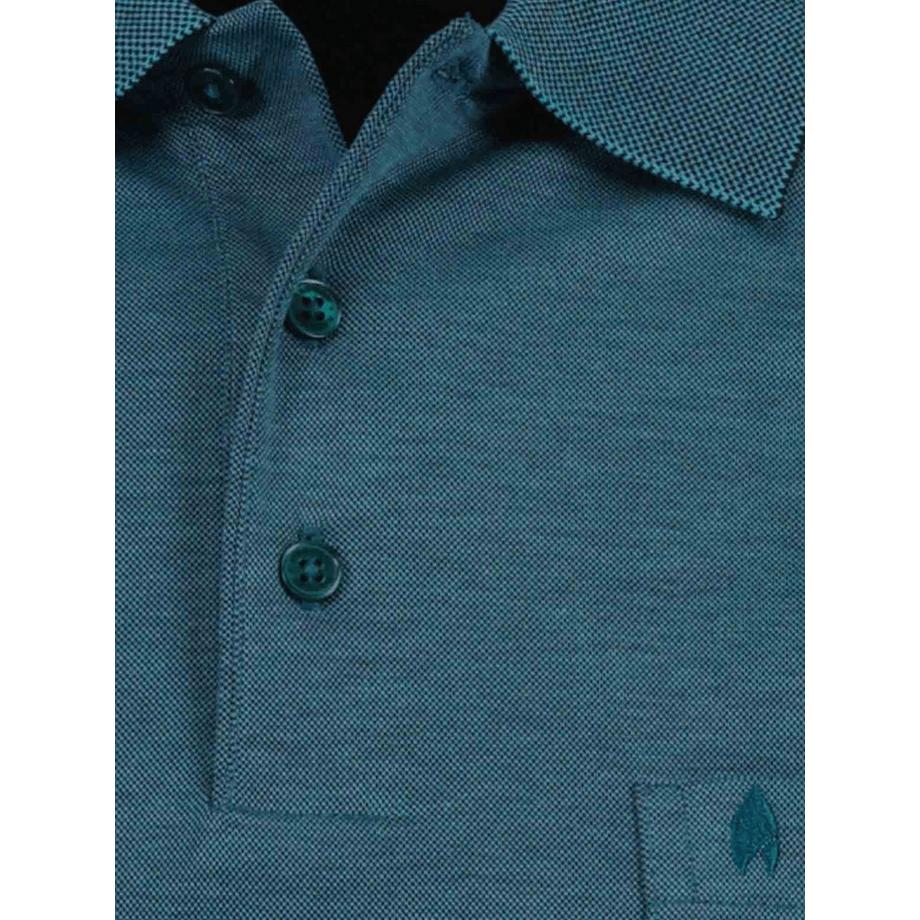 Ragman Langarm Regular Fit Soft Knit Polo  