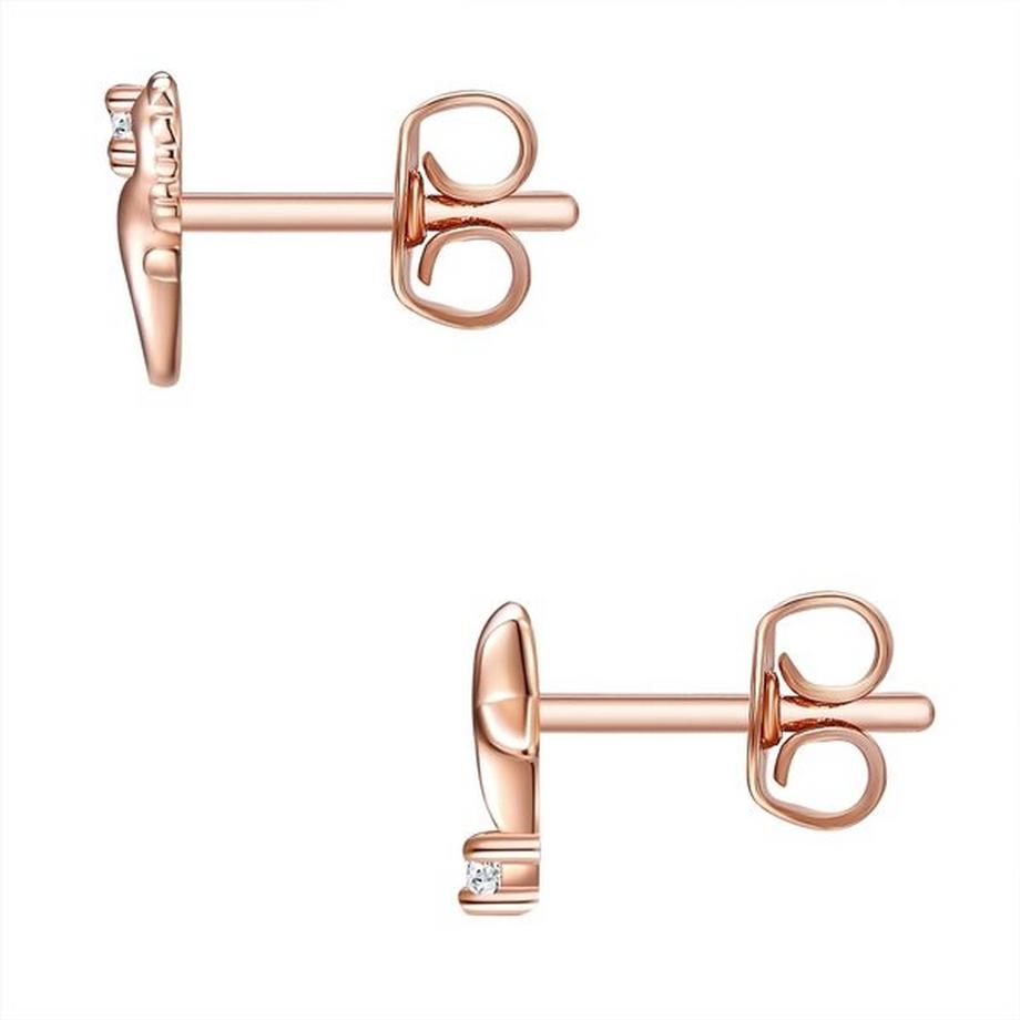 Glanzstücke München  Femme Puces d'oreilles en argent Hippocampe/étoile de mer 