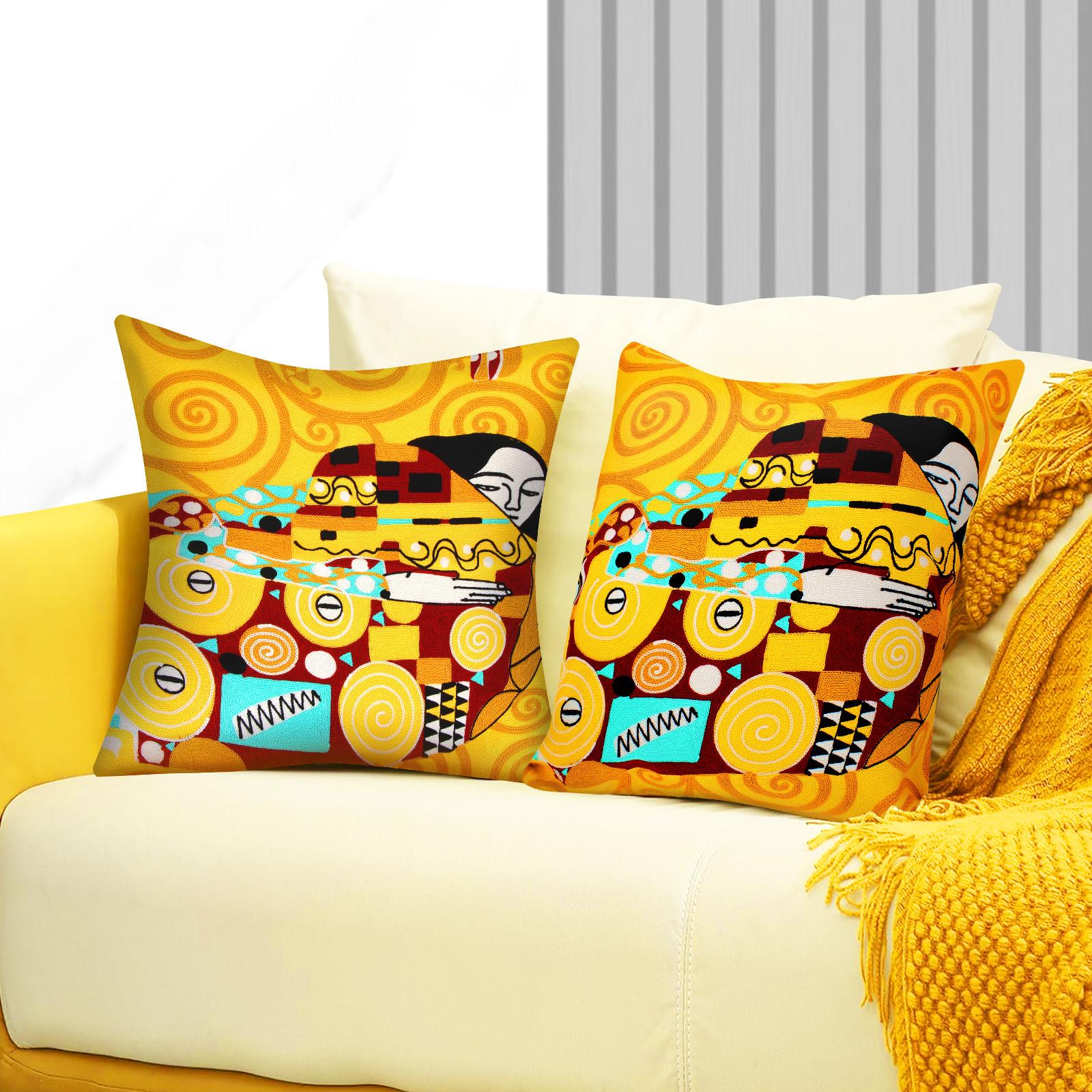 Avizar Lot 2 Housses de Coussin Art Sonara  