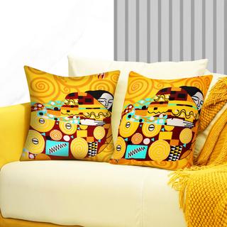 Avizar Lot 2 Housses de Coussin Art Sonara  