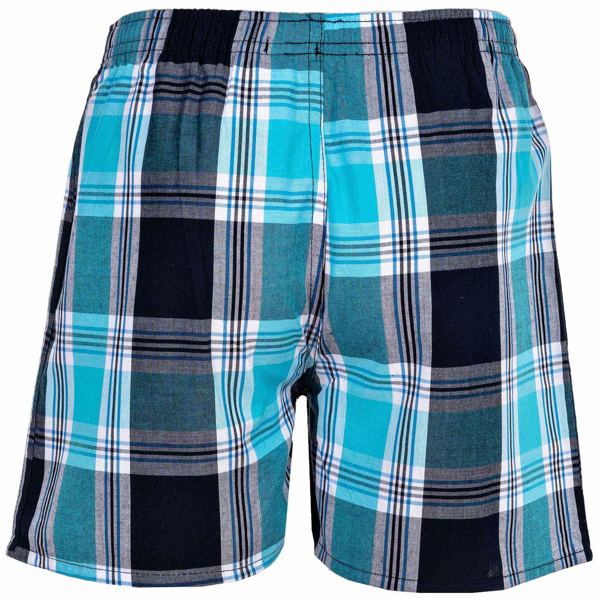 YOURBASICS  Web-Boxershorts  Locker sitzend 