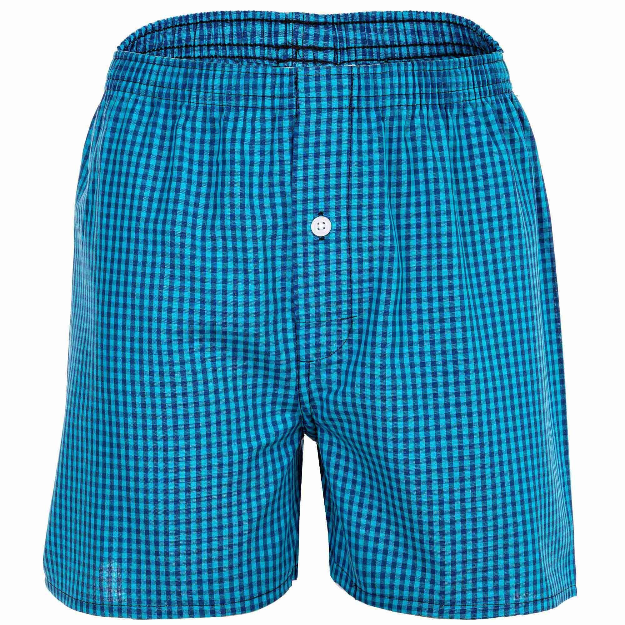 YOURBASICS  Web-Boxershorts  Locker sitzend 