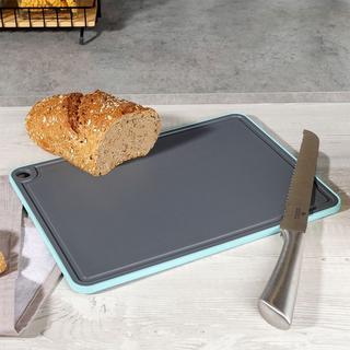 Orion Tagliere da cucina in plastica grigia, inodore e repellente ai liquidi  