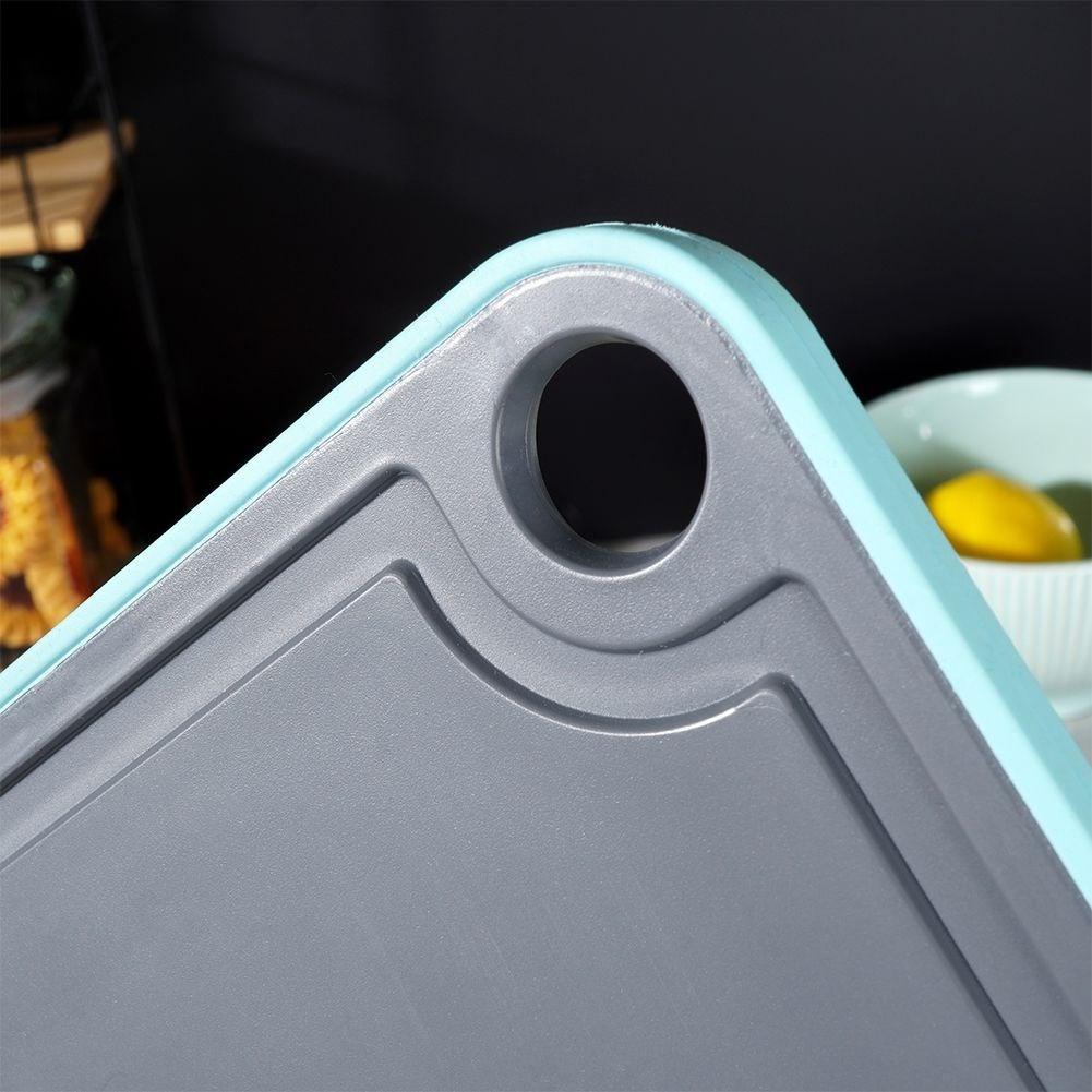 Orion Tagliere da cucina in plastica grigia, inodore e repellente ai liquidi  