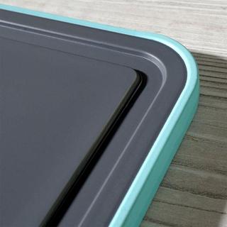 Orion Tagliere da cucina in plastica grigia, inodore e repellente ai liquidi  