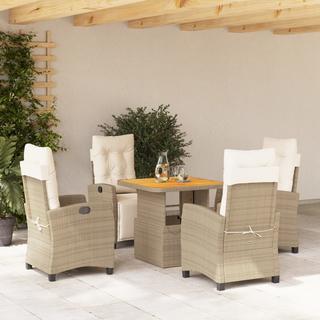 VidaXL Garten essgruppe poly-rattan  