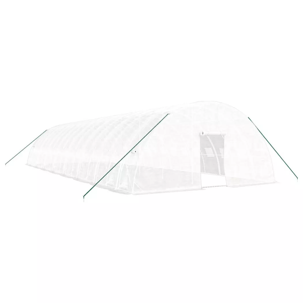 VidaXL - serra Polietilene, One Size, Blanco