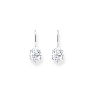 Thomas Sabo  Boucles d'oreilles Goutte Blanc Zircone 