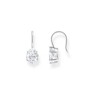 Thomas Sabo  Boucles d'oreilles Goutte Blanc Zircone 