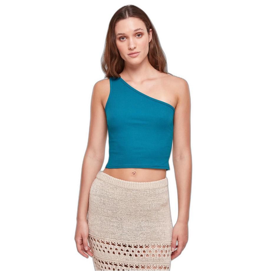 URBAN CLASSICS Top Crop Asimmetrico  