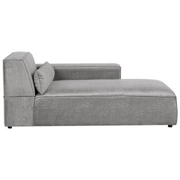 Chaise longue côté gauche en Polyester Moderne HELLNAR