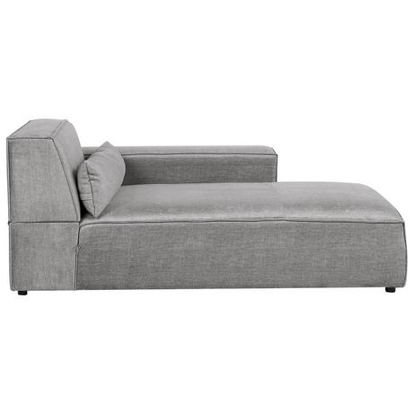 Beliani Chaise longue côté gauche en Polyester Moderne HELLNAR  