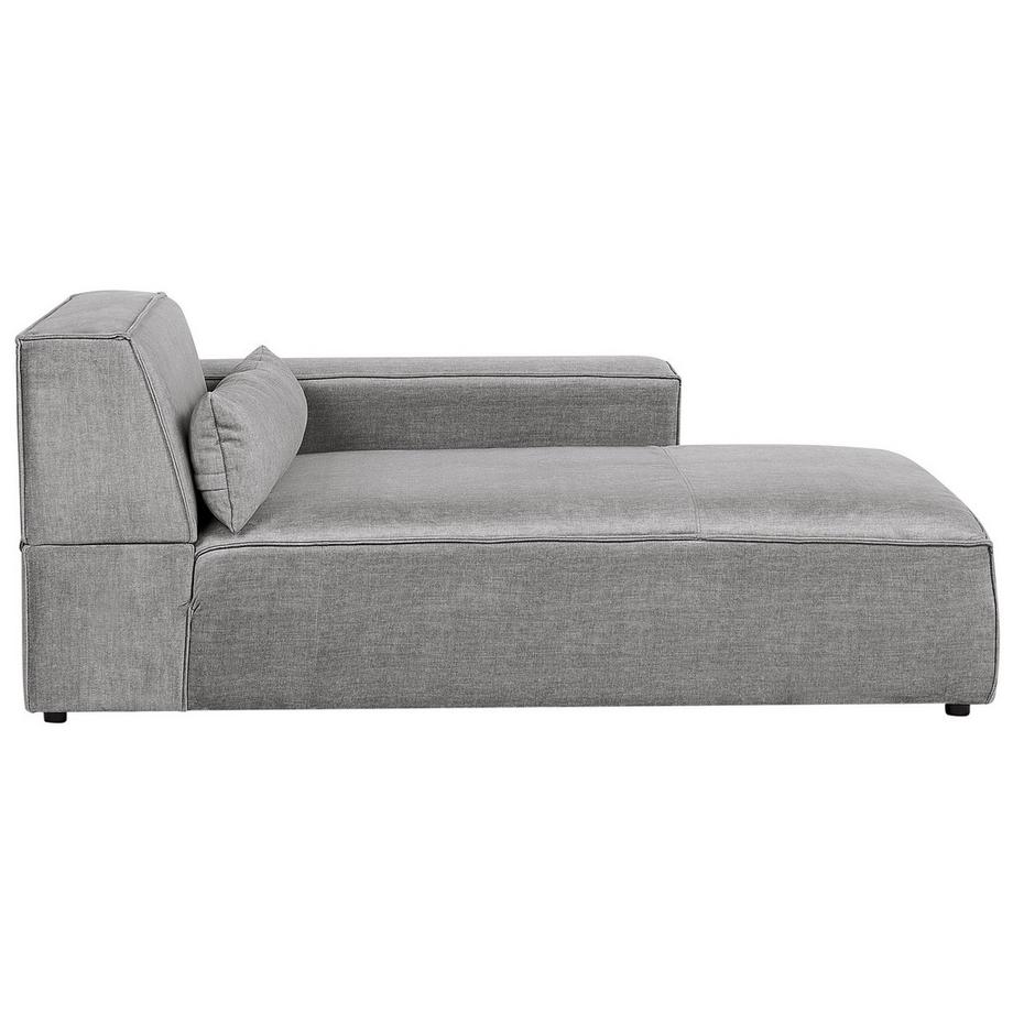 Linksseitige Chaiselongue aus Stoff Skandinavisch HELLNAR