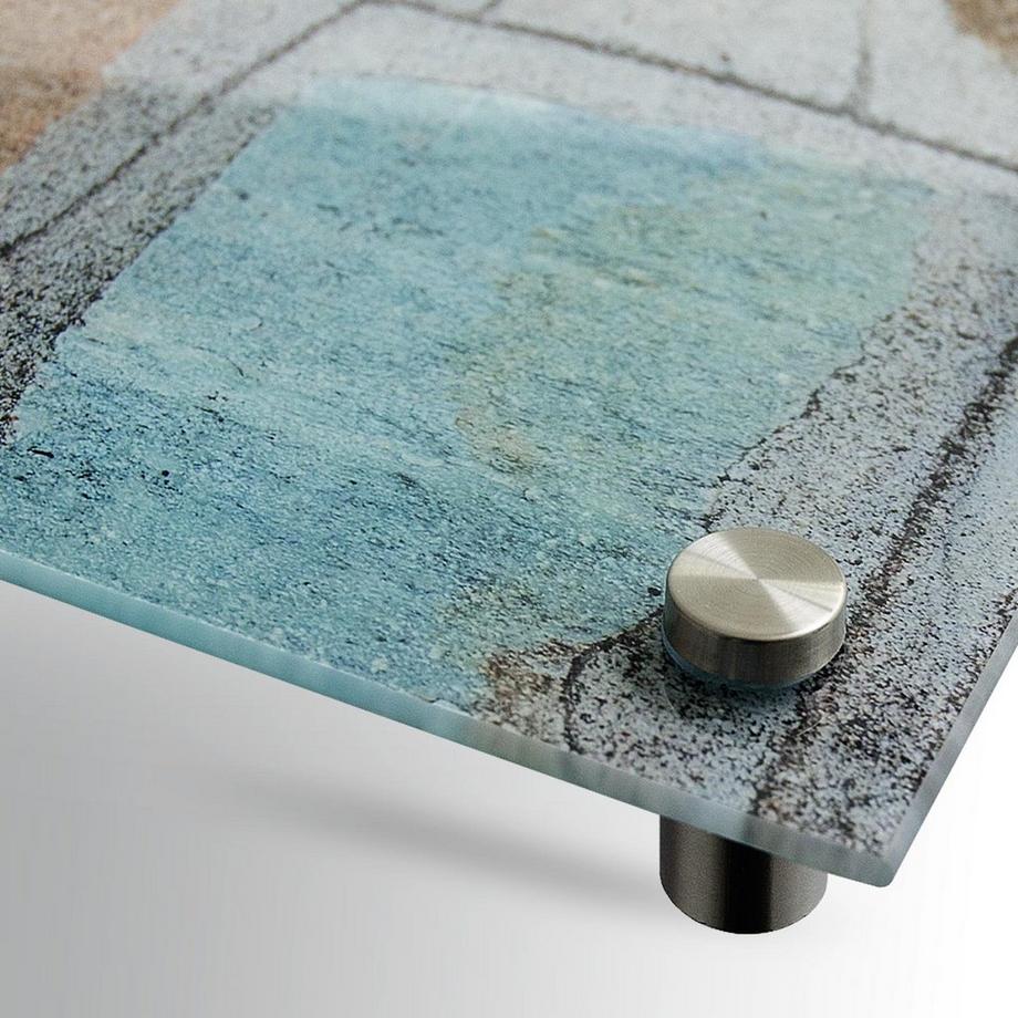 Master of Boards  Design-Glas-Memoboard | Flagstone | für Zuhause oder im Büro 