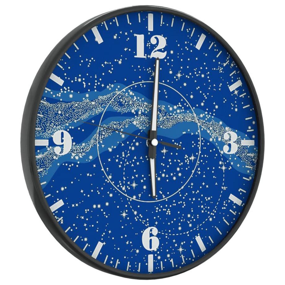 VidaXL Horloge murale verre  