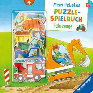 Mein liebstes Puzzle-Spielbuch: Fahrzeuge Cuno, Sabine; Bliesener, Klaus (Illustrationen) Gebundene Ausgabe 