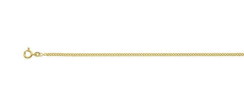 Image of Collier Panzer Gelbgold 585, 2.1mm, 40cm Unisex Gelbgold 40cm