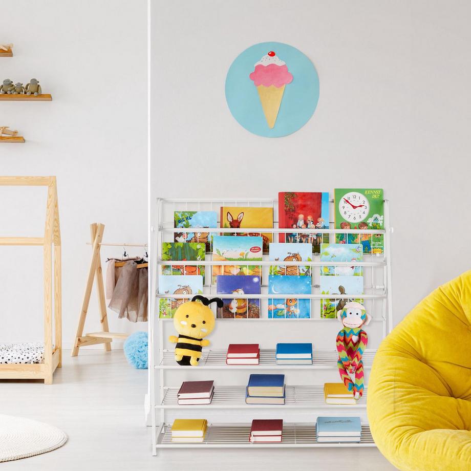 Northix Metall-Zeitschriftenständer XL  