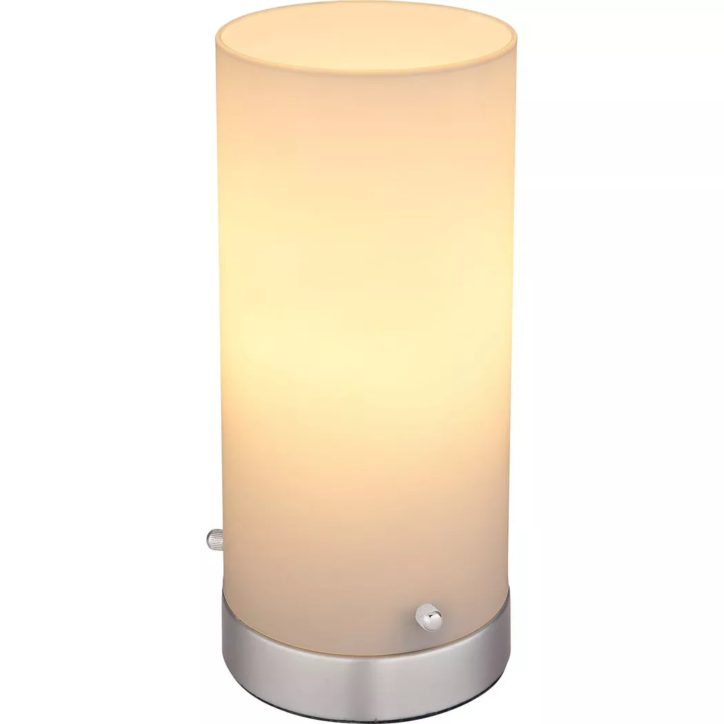 mutoni – Tischleuchte Cyli Metall Nickel matt 1xE14 LED, One Size, Multicolor