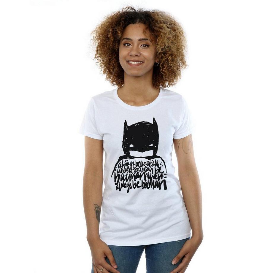 DC COMICS Always Be Yourself Batman T-Shirt  