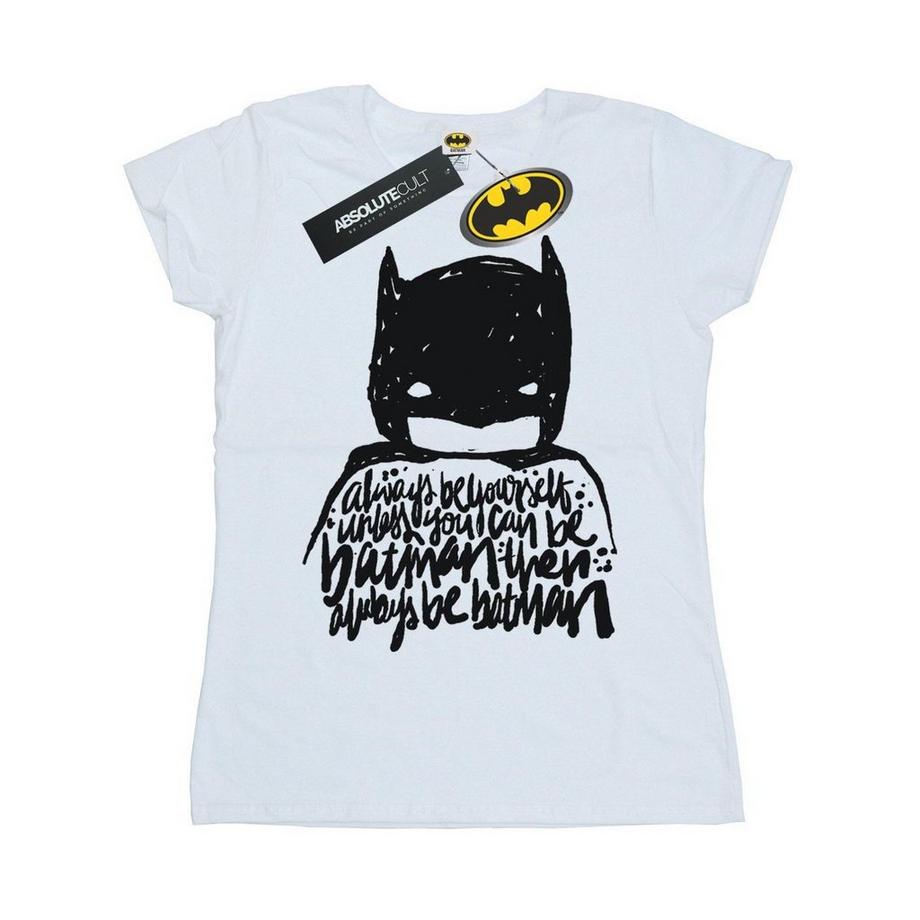 DC COMICS Always Be Yourself Batman T-Shirt  