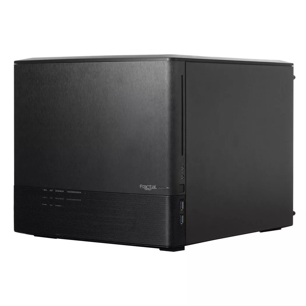 Fractal Design – PC-Gehäuse Node 804 Schwarz, Schwarz