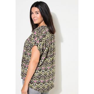 Studio Untold  Blouse oversize, imprimé graphique, décolleté en V 