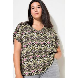 Studio Untold  Maglia dal taglio oversize con stampa grafica e scollo a V 