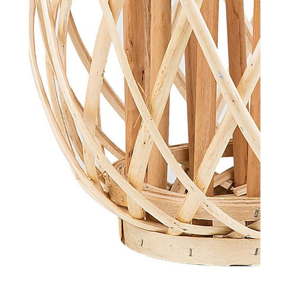 Beliani  Laterne aus Weidenholz Boho MAURITIUS 