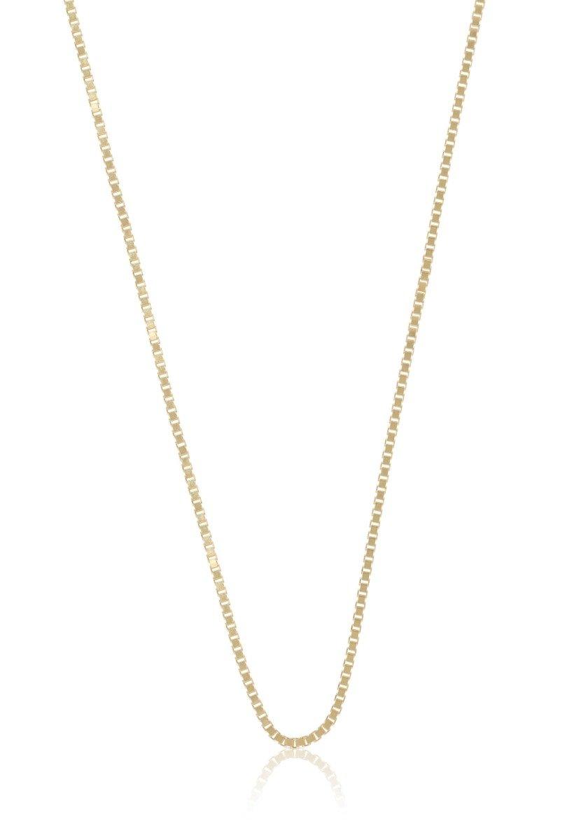 MUAU Schmuck  Collier Venezianer Gelbgold 750, 1.1mm, 45cm 