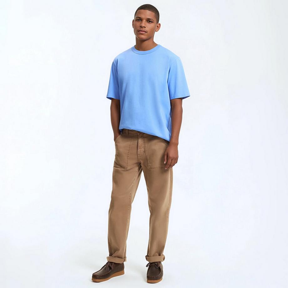 La Redoute Collections T-shirt en coton col rond manches courtes  
