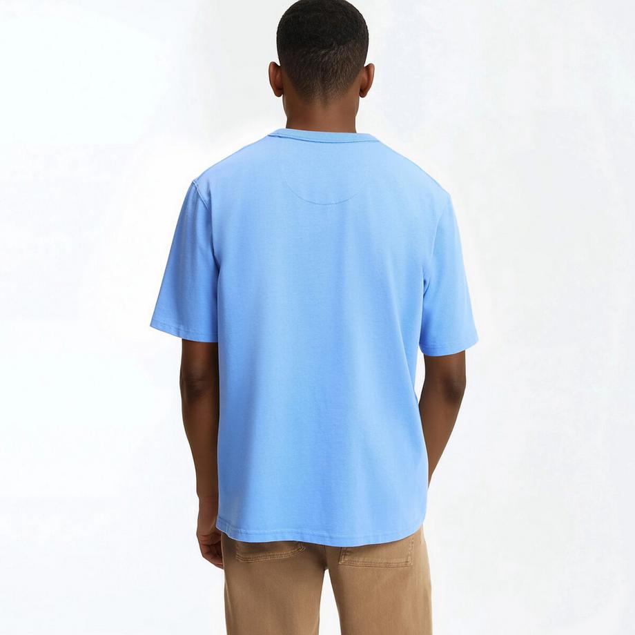 La Redoute Collections T-shirt en coton col rond manches courtes  