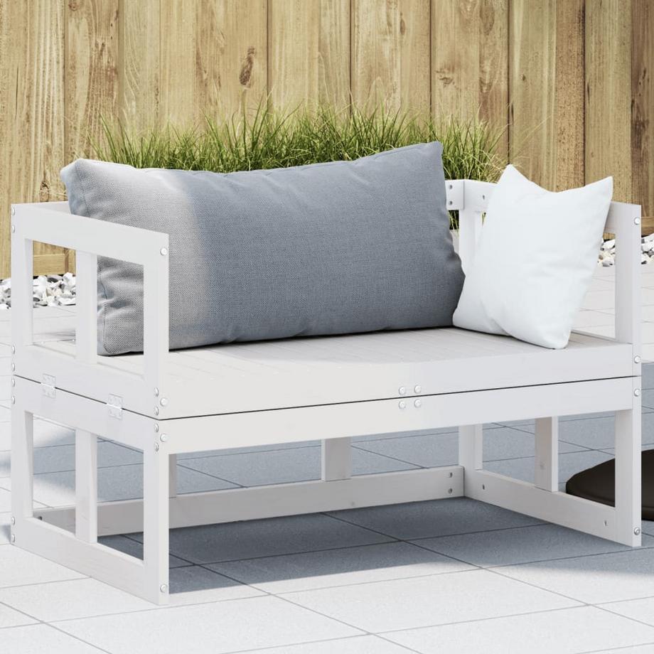 VidaXL Canapé de jardin bois de pin  