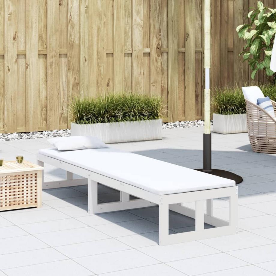 VidaXL Canapé de jardin bois de pin  