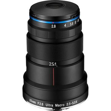 Festbrennweite Laowa 25mm f/2.8 2.5-5x UltraMacro Sony FE