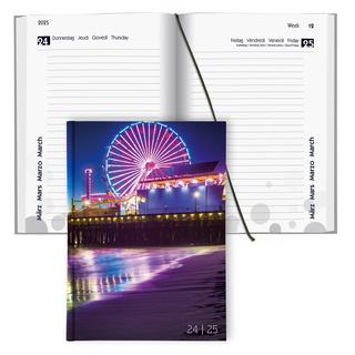 Biella Schüleragenda mydiary 1 Tag pro Seite, Beach  