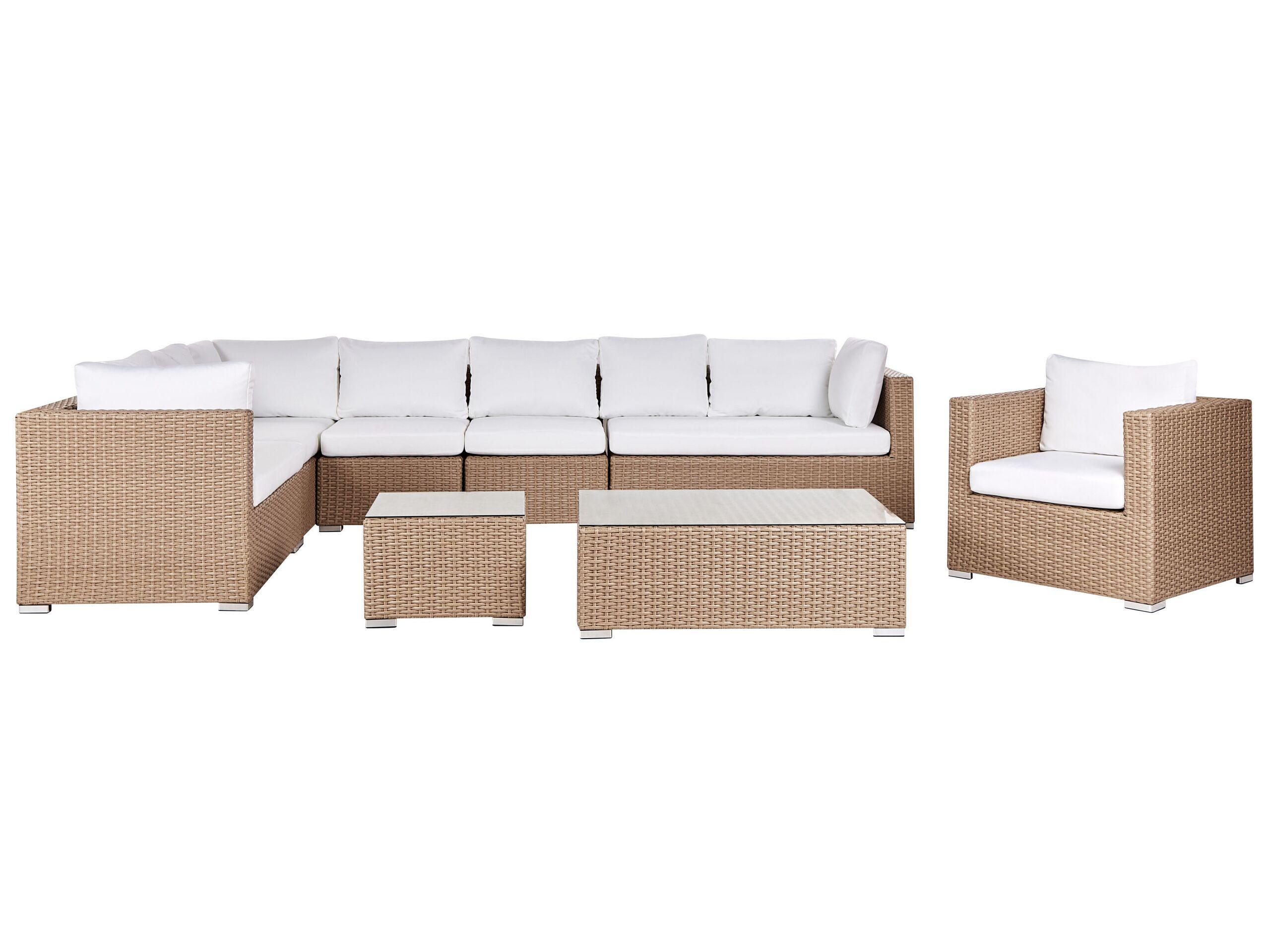 Image of Lounge Set aus PE Rattan Skandinavisch XXL Lounge Set aus PE Rattan Skandinavisch XXL