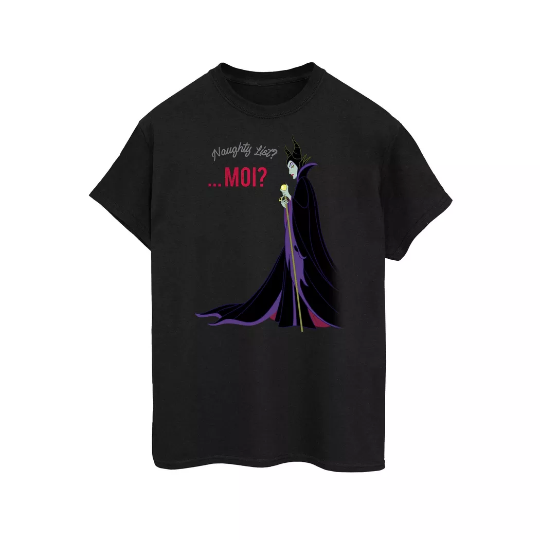 Disney - Naughty List TShirt, für Damen, Schwarz, Größe XL