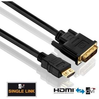 PureLink  PureLink HDMI-DVI M-M 1m DVI-D Nero 