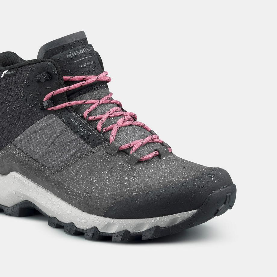 QUECHUA MH500 halbhoch wasserdicht Wanderschuhe  