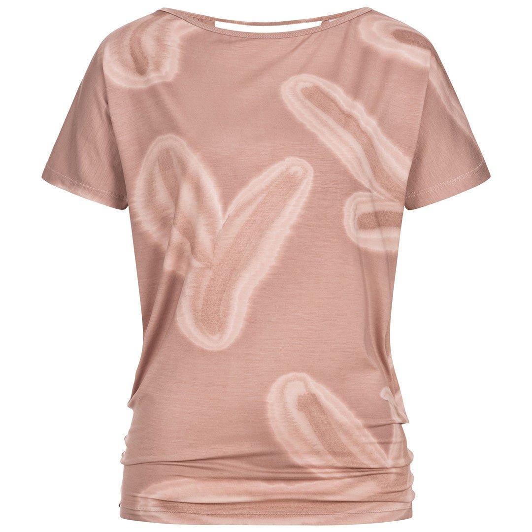 Image of Rückenfreies Yoga Shirt 'freestyle' Unisex Dusty Rose ONE SIZE