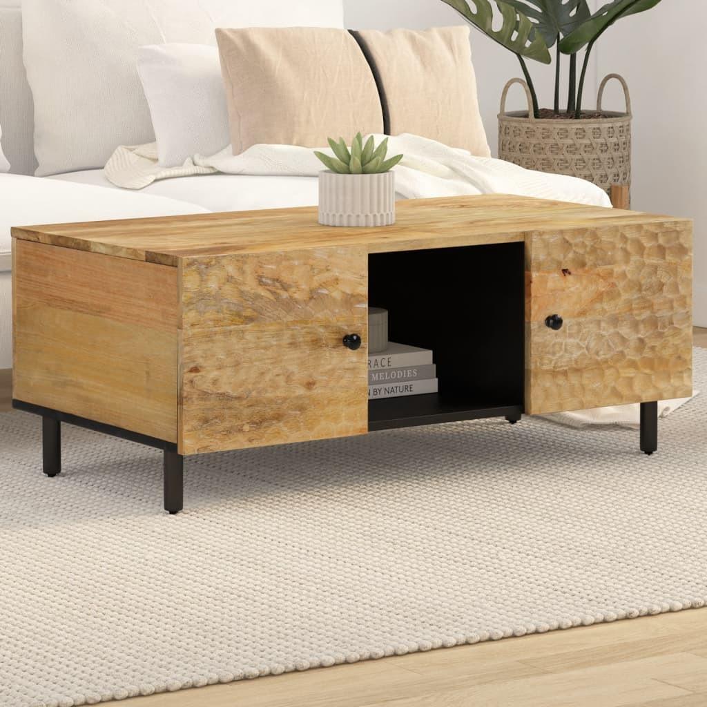 VidaXL Table basse bois  