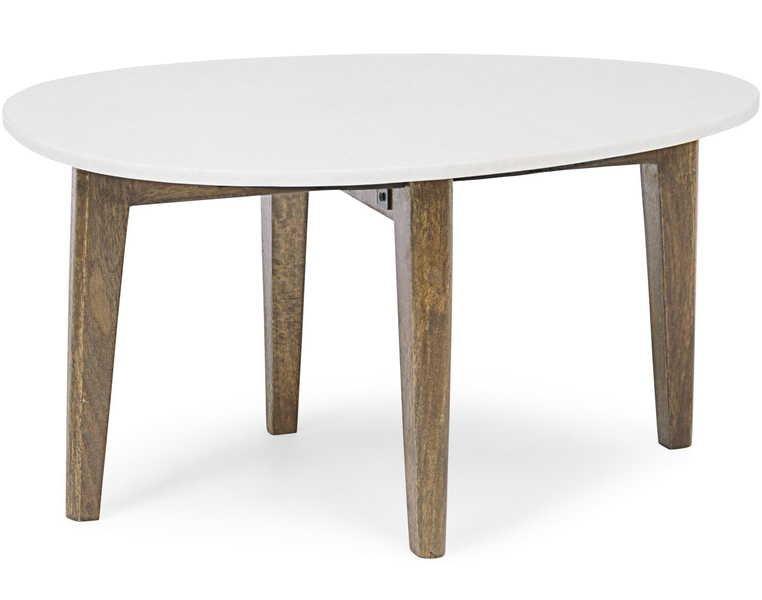 mutoni Table basse ovale Sylvester 70x50  