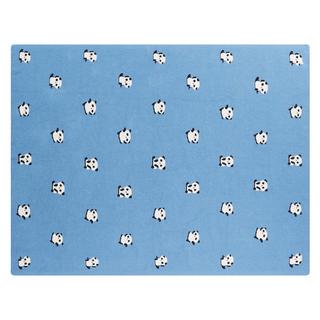 Beliani TALOKAN Coperta Morbida Moderna in Cotone  