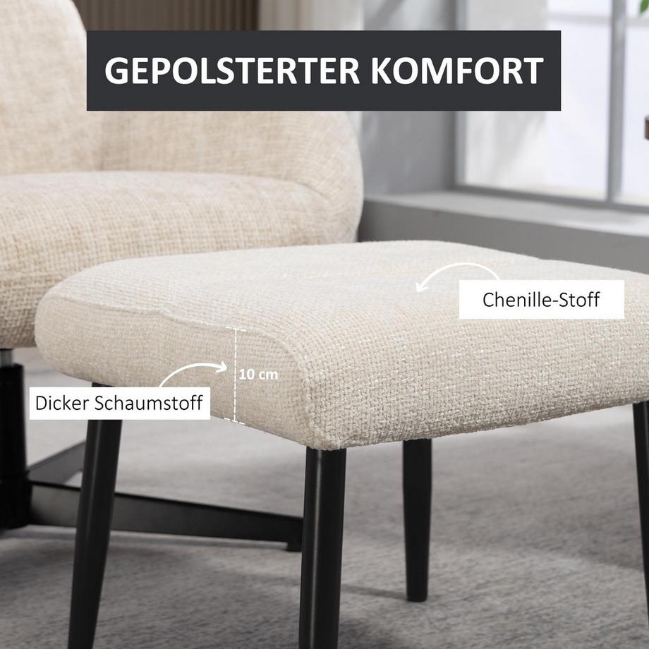 HOMCOM Tabouret  