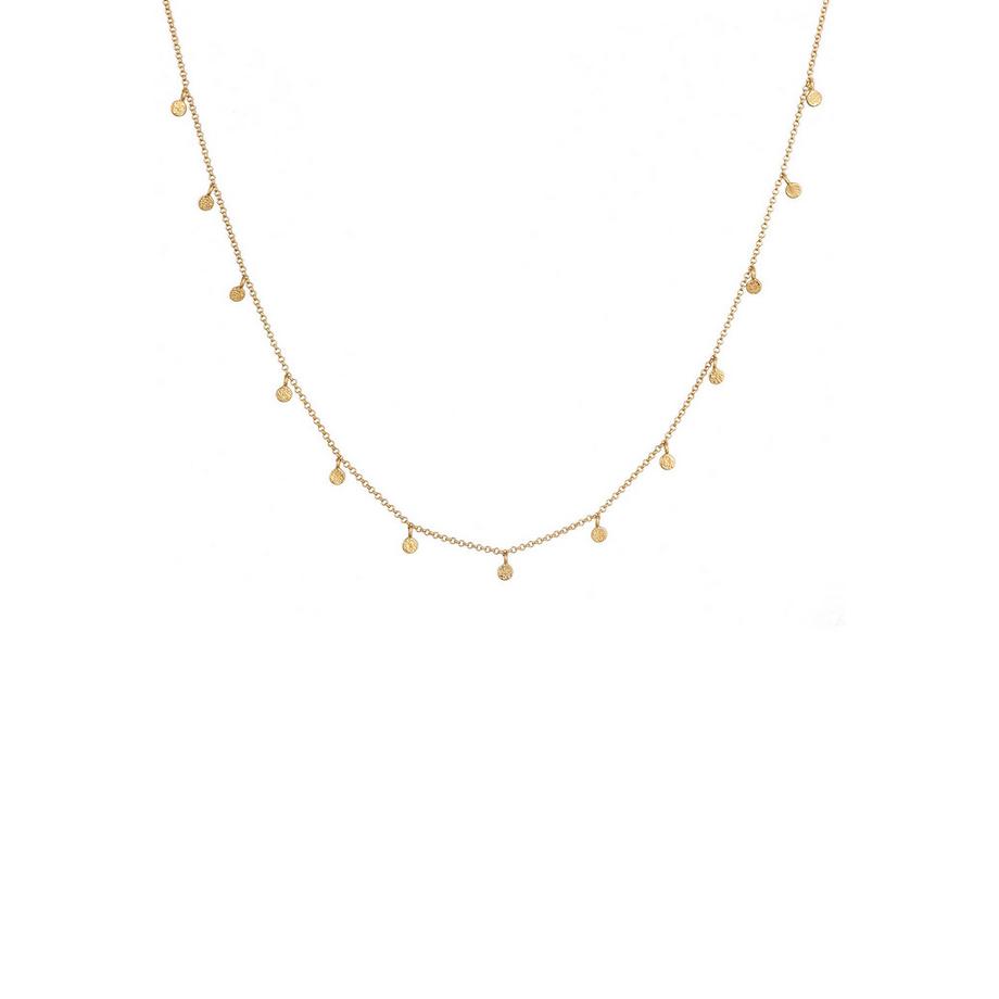 Collier Femmes Plaquette Basique Mat