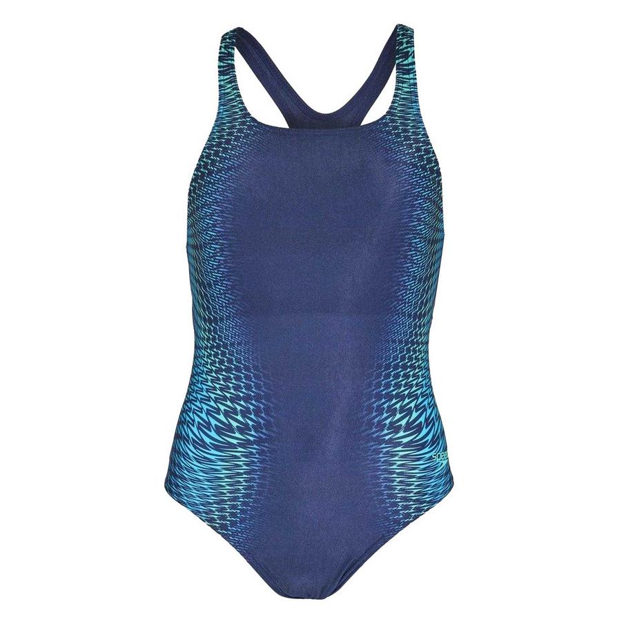 Maillot De Bain 1 Pièce Motiftyle Géométrique Medalist
