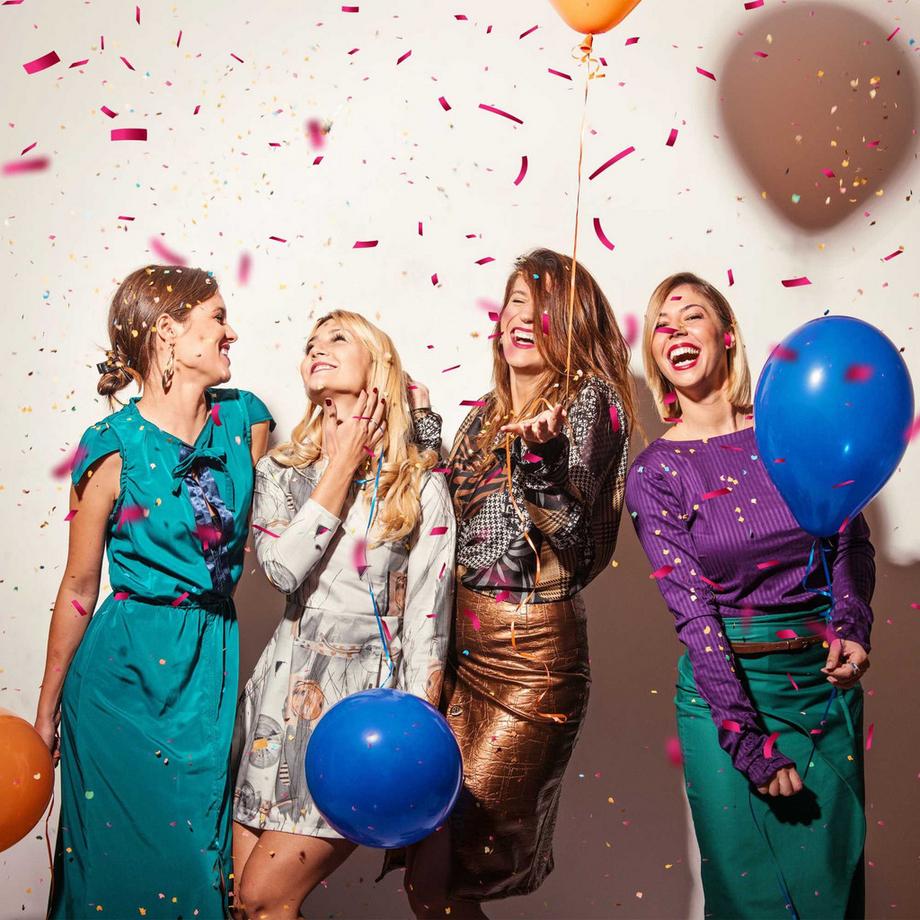 B2X  Canon à confettis rose 