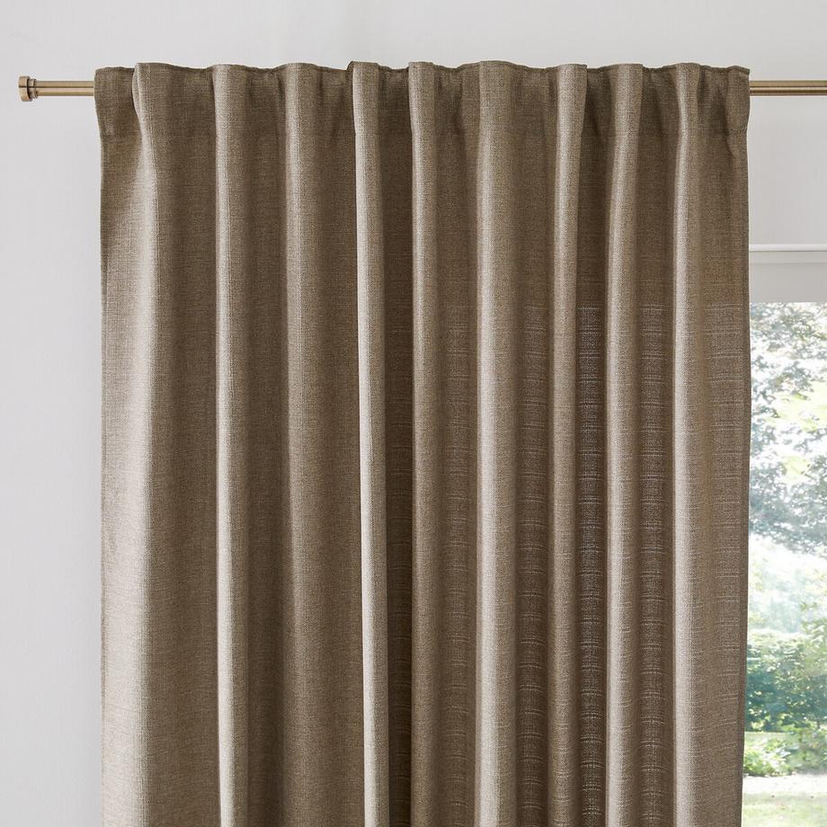 La Redoute Intérieurs  Vorhang aus recyceltem Polyester mit Kräuselband 