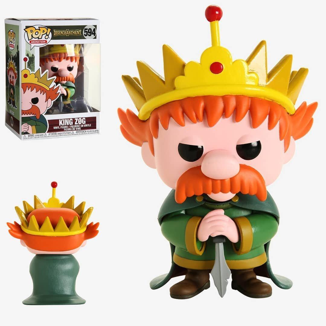 Funko  POP - Animation - Désenchantée - 594 - Roi Zog 